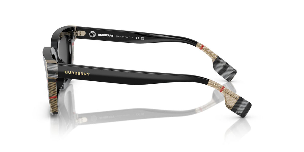 Burberry Briar 0BE4392U 405587 52 Black/Vintage Check / Dark Grey 52 / Polyamide Bio / Acetate / Acetate