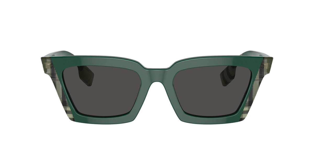Burberry Briar 0BE4392U 405687 52 Green Lens/Check Green Lens / Dark Grey 52 / Polyamide Bio / Acetate / Acetate
