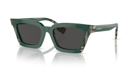Burberry Briar 0BE4392U 405687 52 Green Lens/Check Green Lens / Dark Grey 52 / Polyamide Bio / Acetate / Acetate
