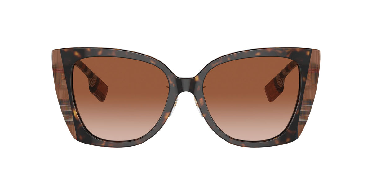 Burberry Meryl 0BE4393F 405313 54 Dark Havana/Check Brown / Brown Gradient 54 / Polyamide Bio / Acetate / Acetate