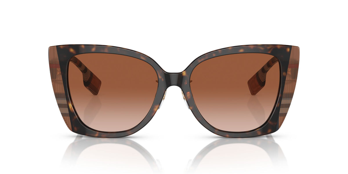 Burberry Meryl 0BE4393F 405313 54 Dark Havana/Check Brown / Brown Gradient 54 / Polyamide Bio / Acetate / Acetate