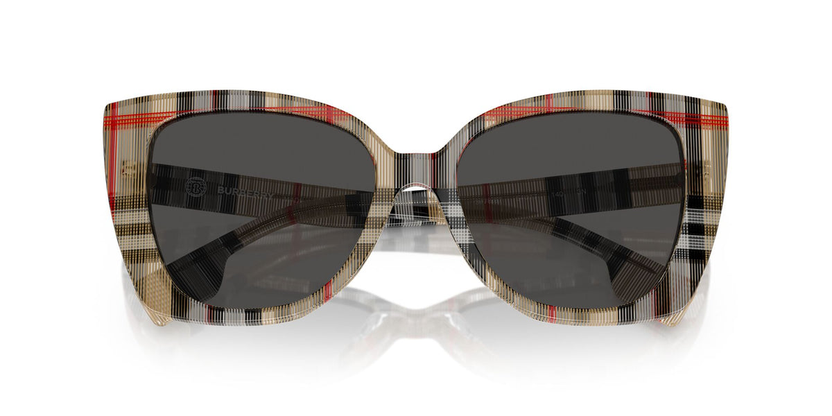 Burberry Meryl 0BE4393 377887 54 Vintage Check / Dark Grey 54 / Polyamide Bio / Acetate / Acetate