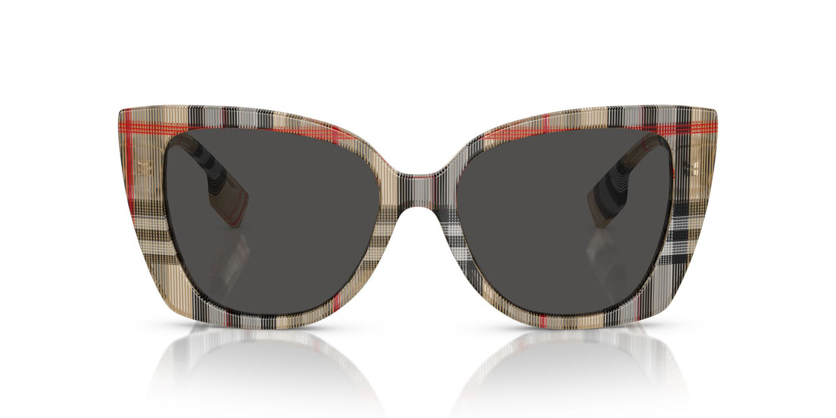 Burberry Meryl 0BE4393 377887 54 Vintage Check / Dark Grey 54 / Polyamide Bio / Acetate / Acetate
