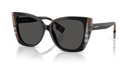 Burberry Meryl 0BE4393 405587 54 Black/Vintage Check/ Dark Grey