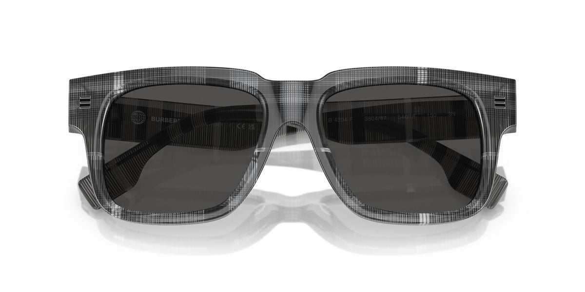 Burberry Hayden 0BE4394F 380487 54 Charcoal Check / Dark Grey 54 / Polyamide Bio / Acetate / Acetate