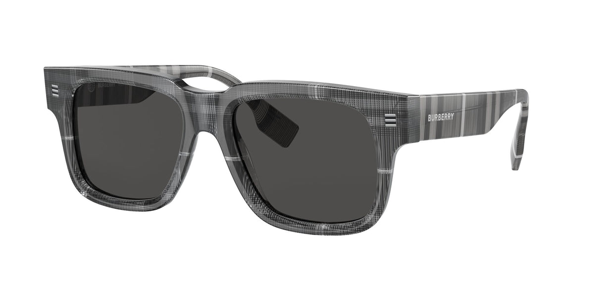 Burberry Hayden 0BE4394 380487 54 Charcoal Check / Dark Grey