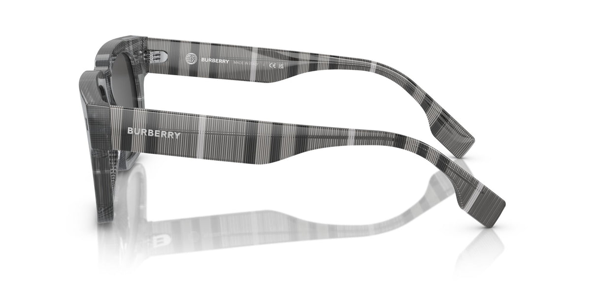 Burberry Hayden 0BE4394 380487 54 Charcoal Check / Dark Grey