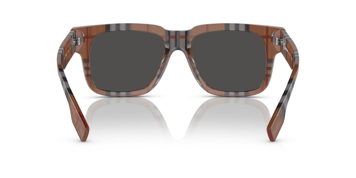 Burberry Hayden 0BE4394 396687 54 Check Brown / Dark Grey 54 / Polyamide Bio / Acetate / Acetate