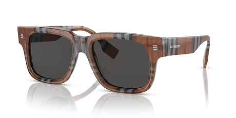 Burberry Hayden 0BE4394 396687 54 Check Brown / Dark Grey 54 / Polyamide Bio / Acetate / Acetate