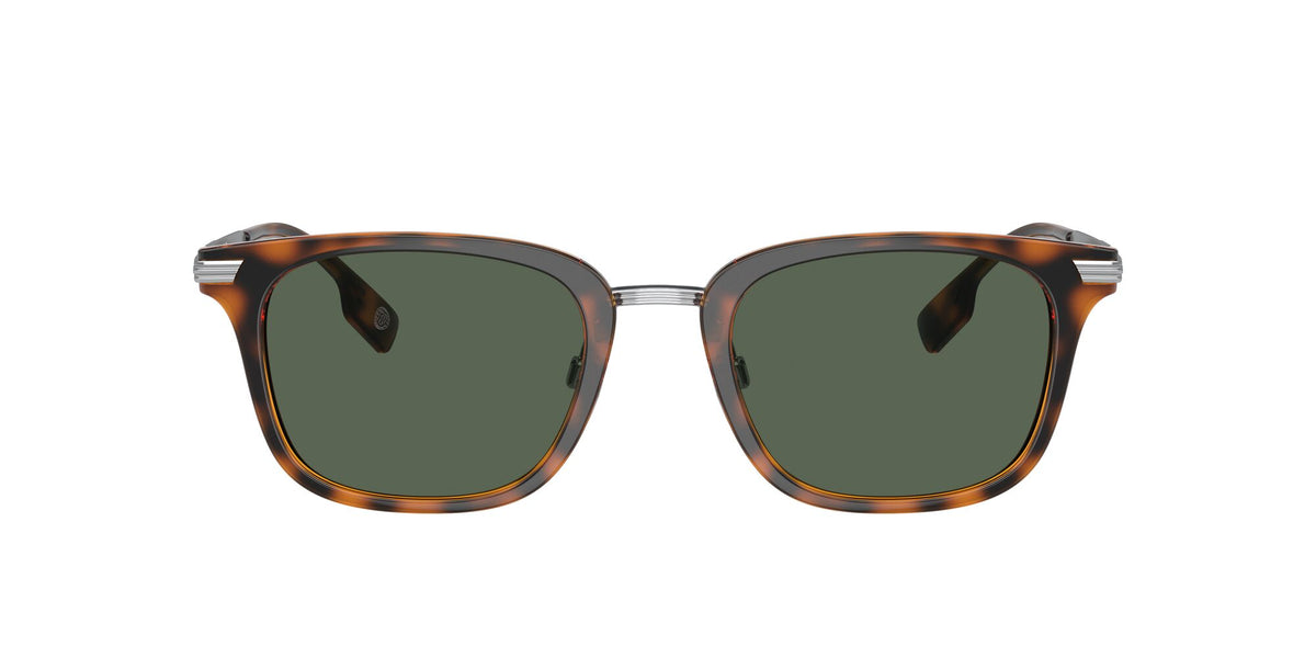 Burberry Peter 0BE4395 300271 51 Dark Havana / Dark Green Lens 51 / Polyamide Bio / Injected / Metal