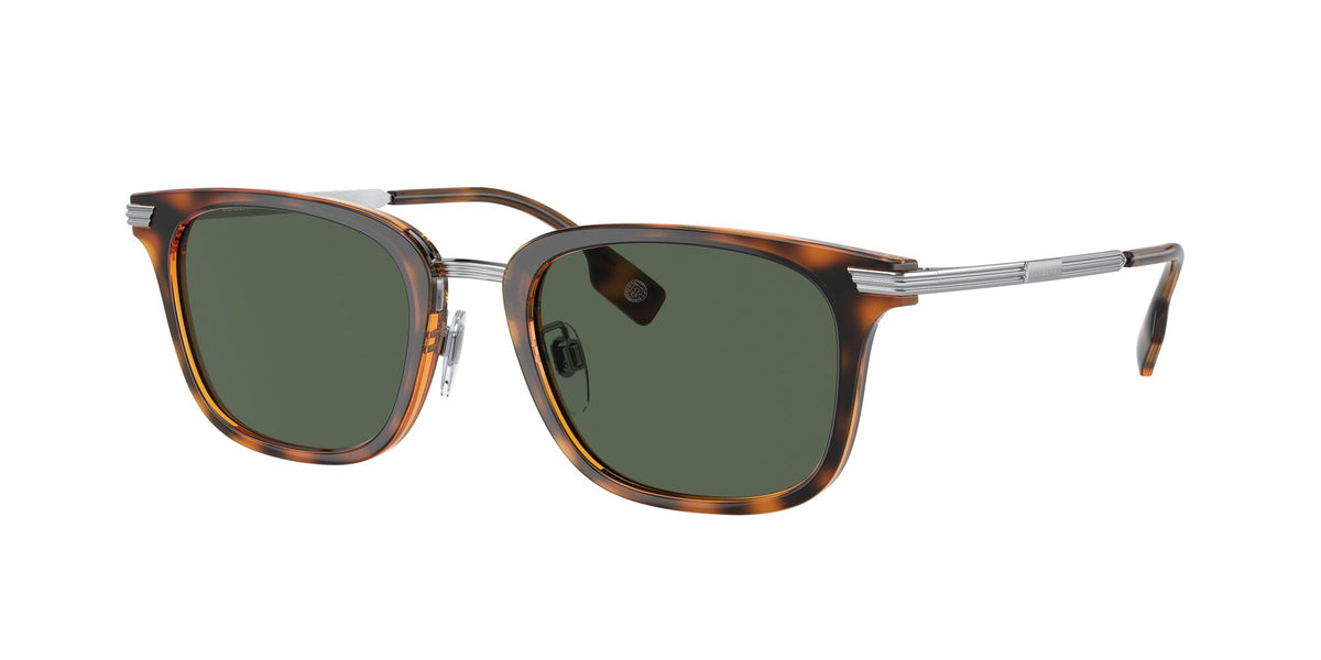 Burberry Peter 0BE4395 300271 51 Dark Havana / Dark Green Lens 51 / Polyamide Bio / Injected / Metal