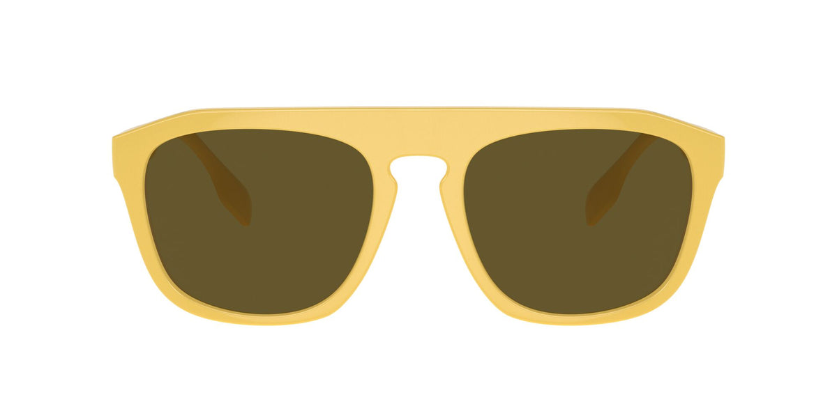 Burberry Wren 0BE4396U 407073 57 Yellow / Dark Brown 57 / Polyamide Bio / Injected / Molded