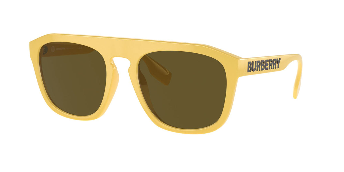 Burberry Wren 0BE4396U 407073 57 Yellow / Dark Brown 57 / Polyamide Bio / Injected / Molded