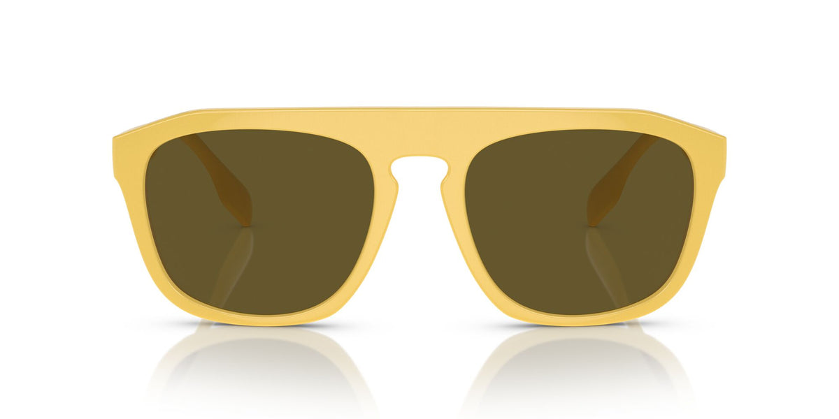 Burberry Wren 0BE4396U 407073 57 Yellow / Dark Brown 57 / Polyamide Bio / Injected / Molded