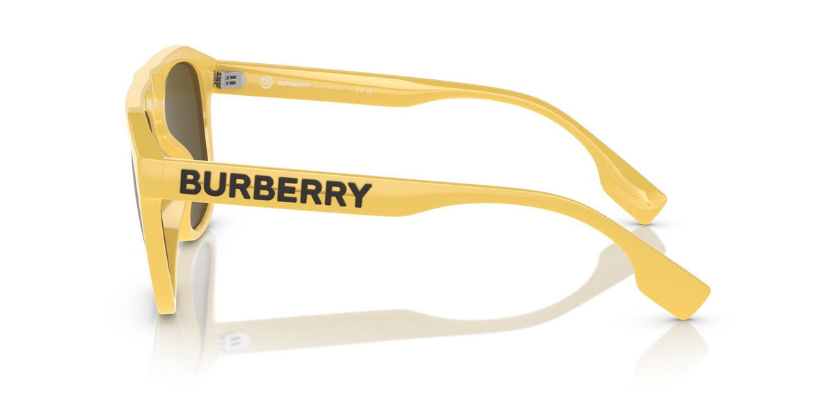 Burberry Wren 0BE4396U 407073 57 Yellow / Dark Brown 57 / Polyamide Bio / Injected / Molded