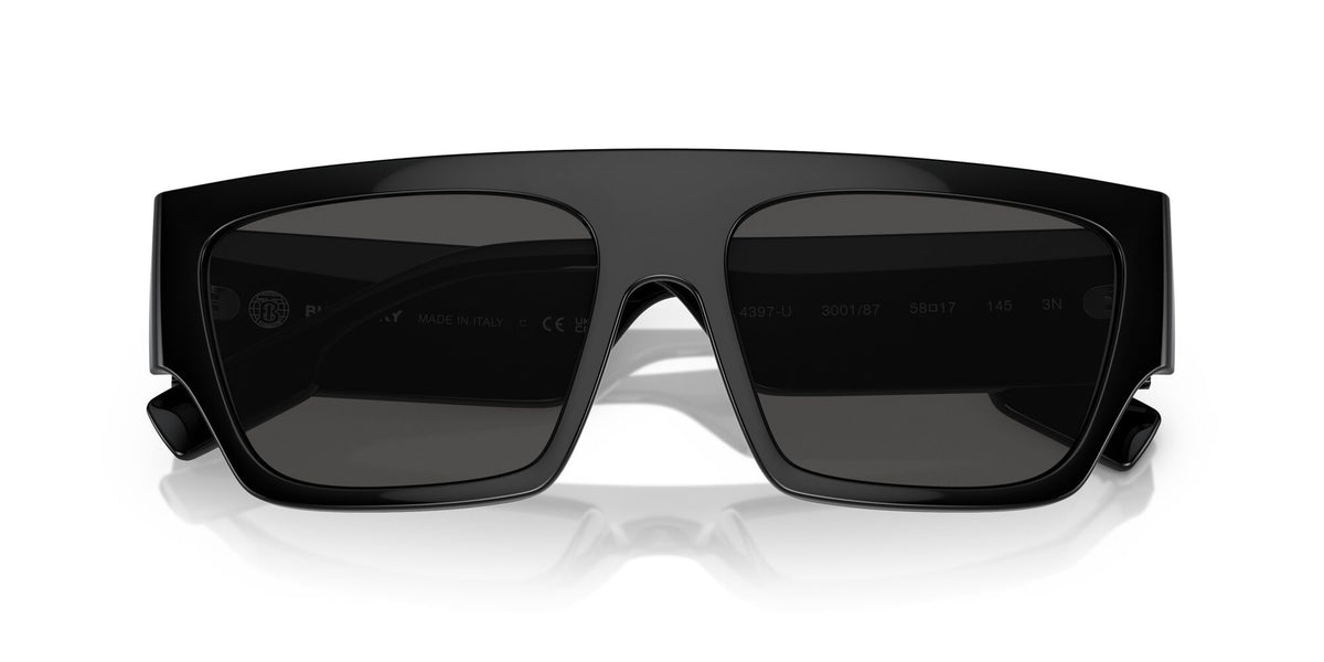 Burberry Micah 0BE4397U 300187 58 Black / Dark Grey 58 / Polyamide Bio / Injected / Molded