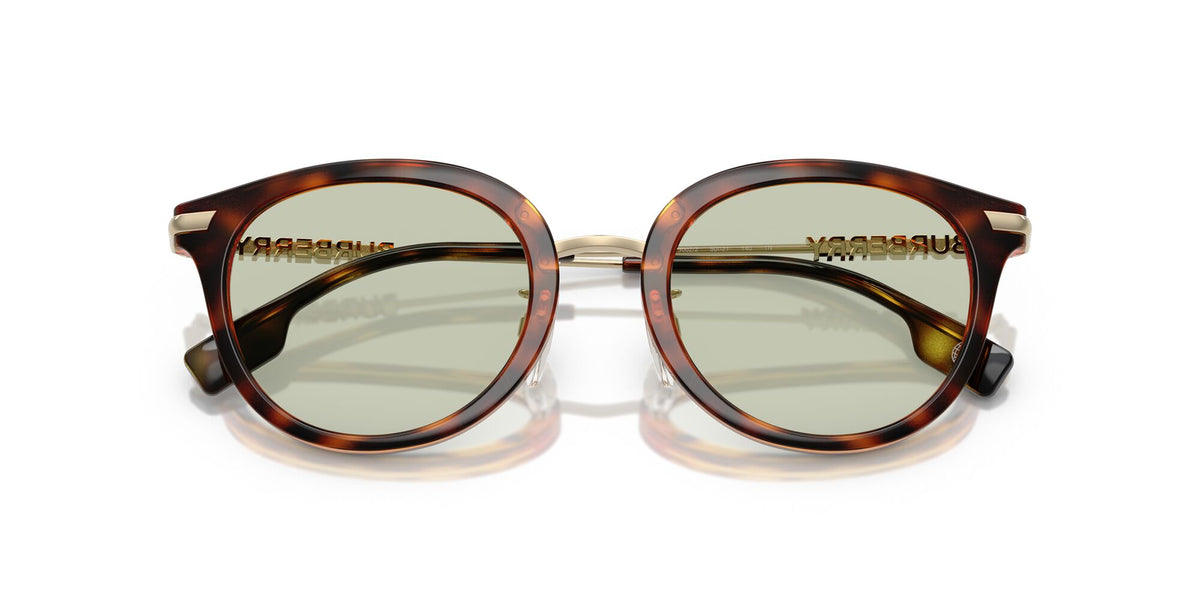 Burberry Kelsey 0BE4398D 3002/2 50 Dark Havana/ Light Green