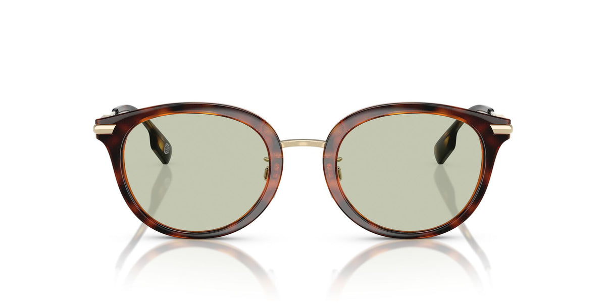 Burberry Kelsey 0BE4398D 3002/2 50 Dark Havana/ Light Green