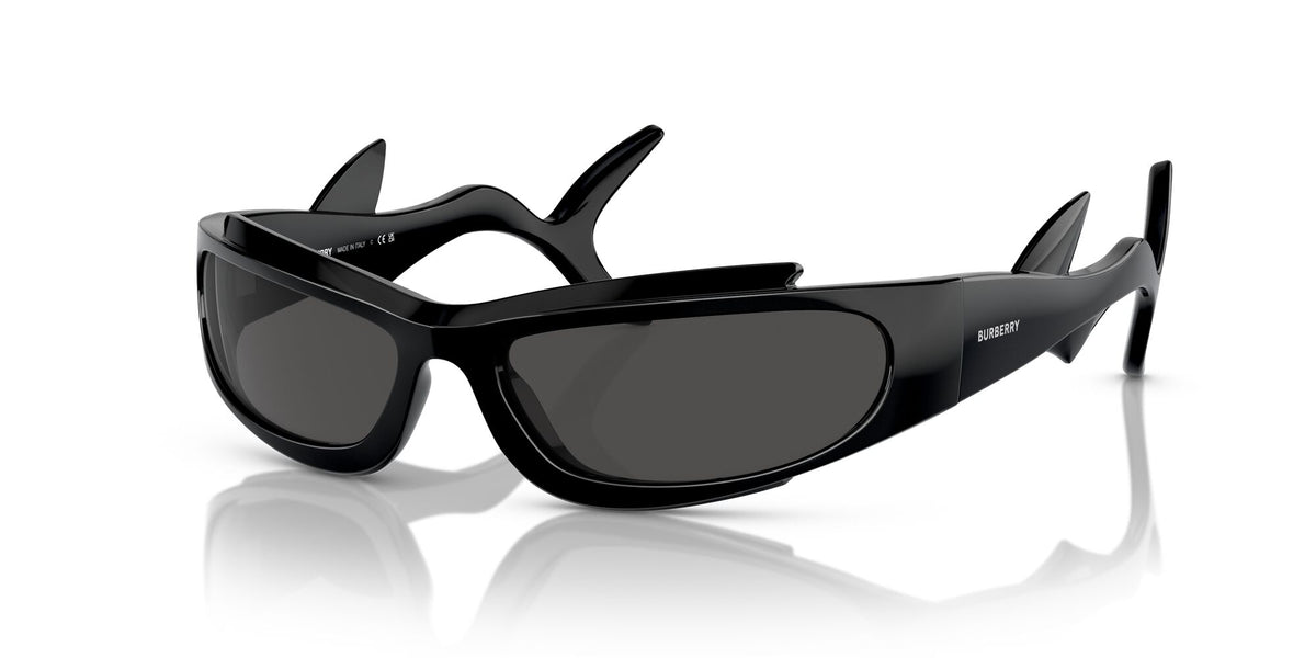 BE 4399 Burberry  Black / Dark Grey 60 60 / Polyamide Bio / Injected / Molded