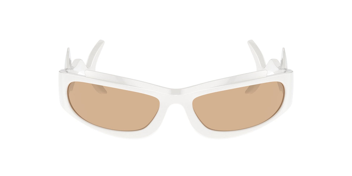 BE 4399 Burberry  White / Light Brown 60 60 / Polyamide Bio / Injected / Molded