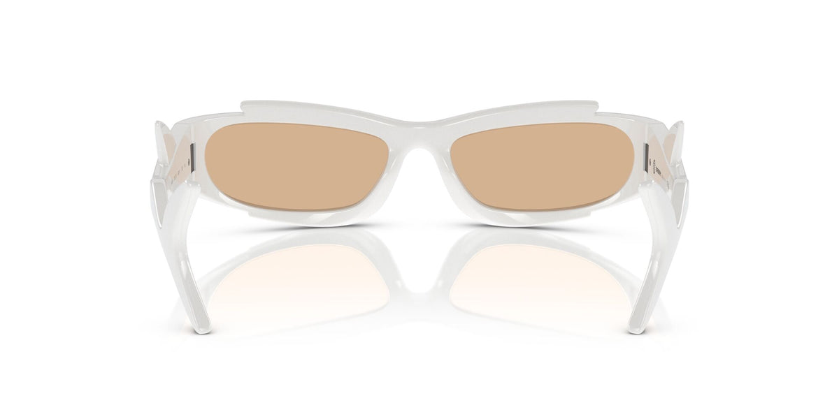 BE 4399 Burberry  White / Light Brown 60 60 / Polyamide Bio / Injected / Molded