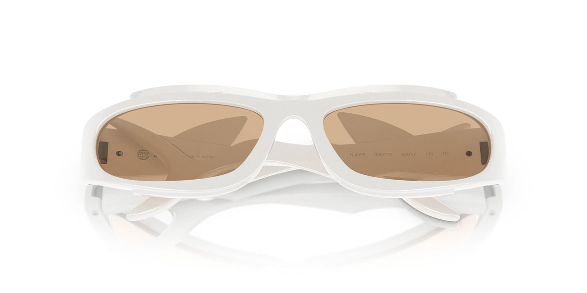 BE 4399 Burberry  White / Light Brown 60 60 / Polyamide Bio / Injected / Molded