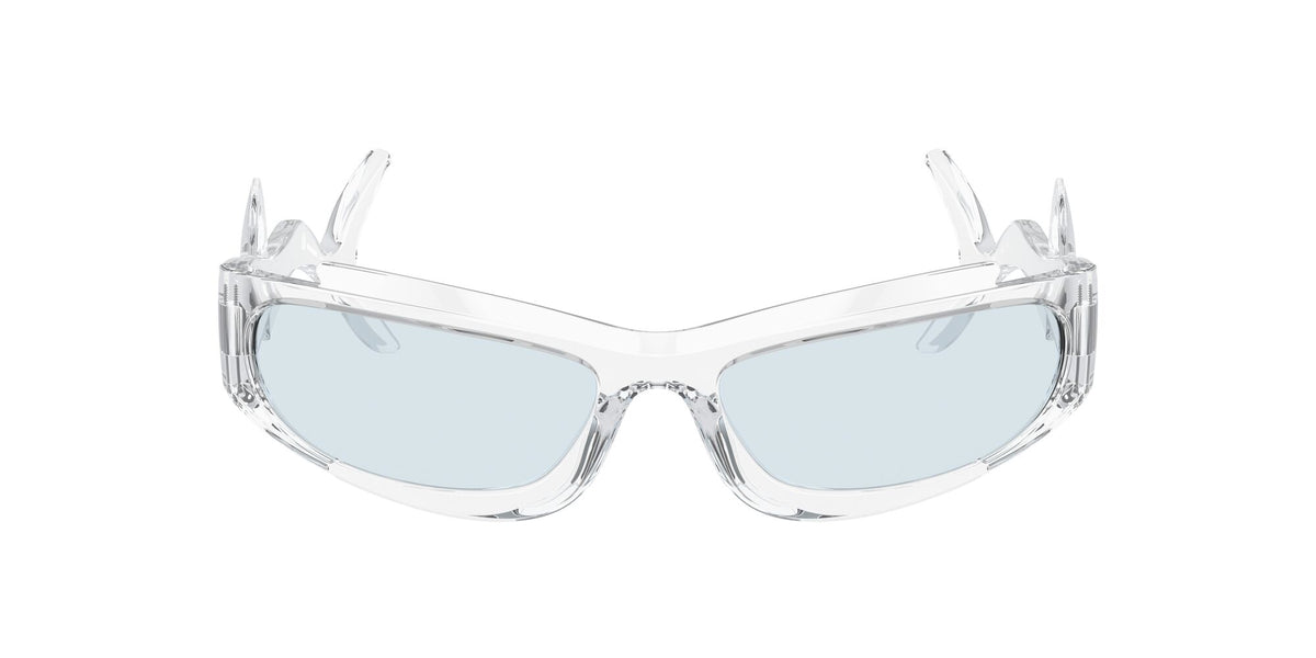 BE 4399 Burberry  Transparent / Light Blue 60 60 / Polyamide Bio / Injected / Molded