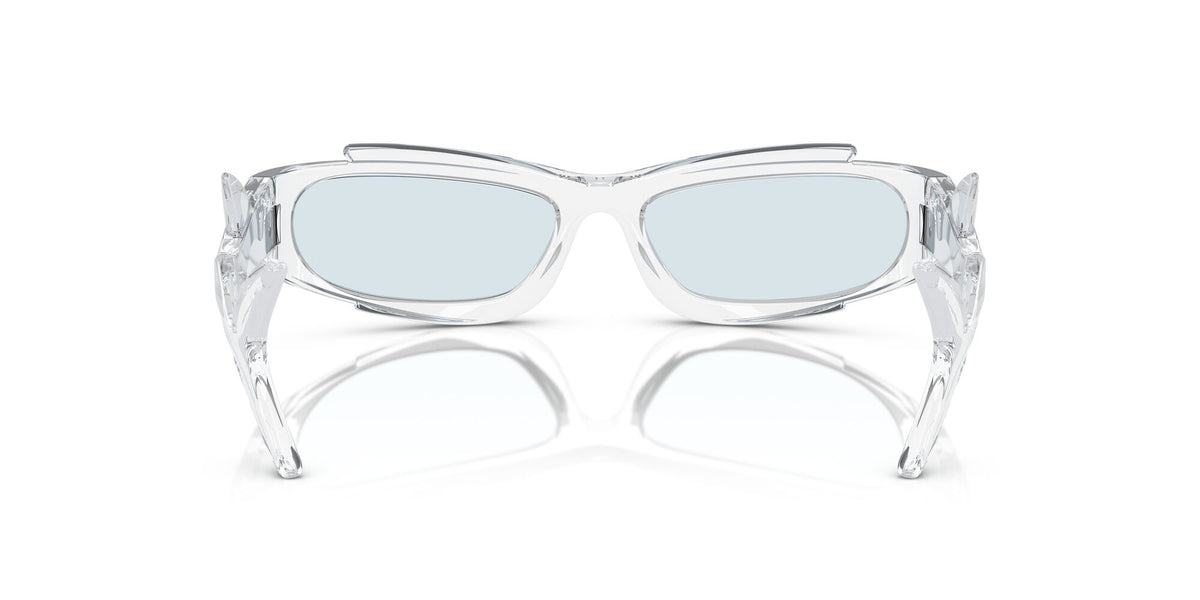 BE 4399 Burberry  Transparent / Light Blue 60 60 / Polyamide Bio / Injected / Molded