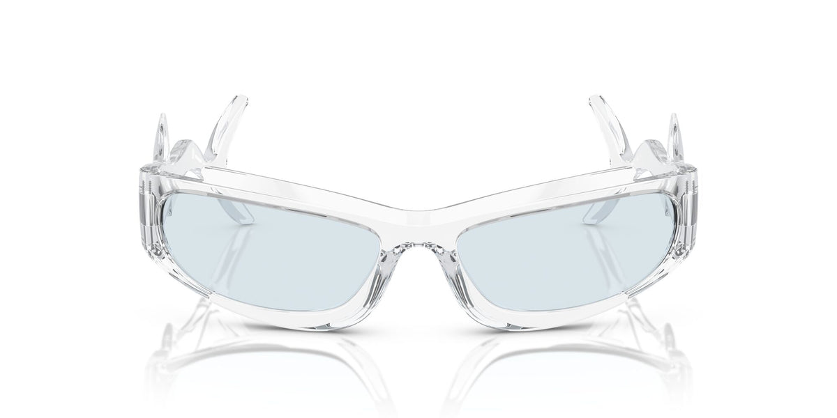 BE 4399 Burberry  Transparent / Light Blue 60 60 / Polyamide Bio / Injected / Molded