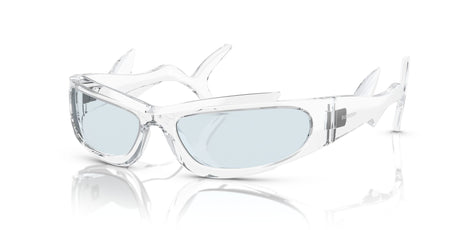BE 4399 Burberry  Transparent / Light Blue 60 60 / Polyamide Bio / Injected / Molded