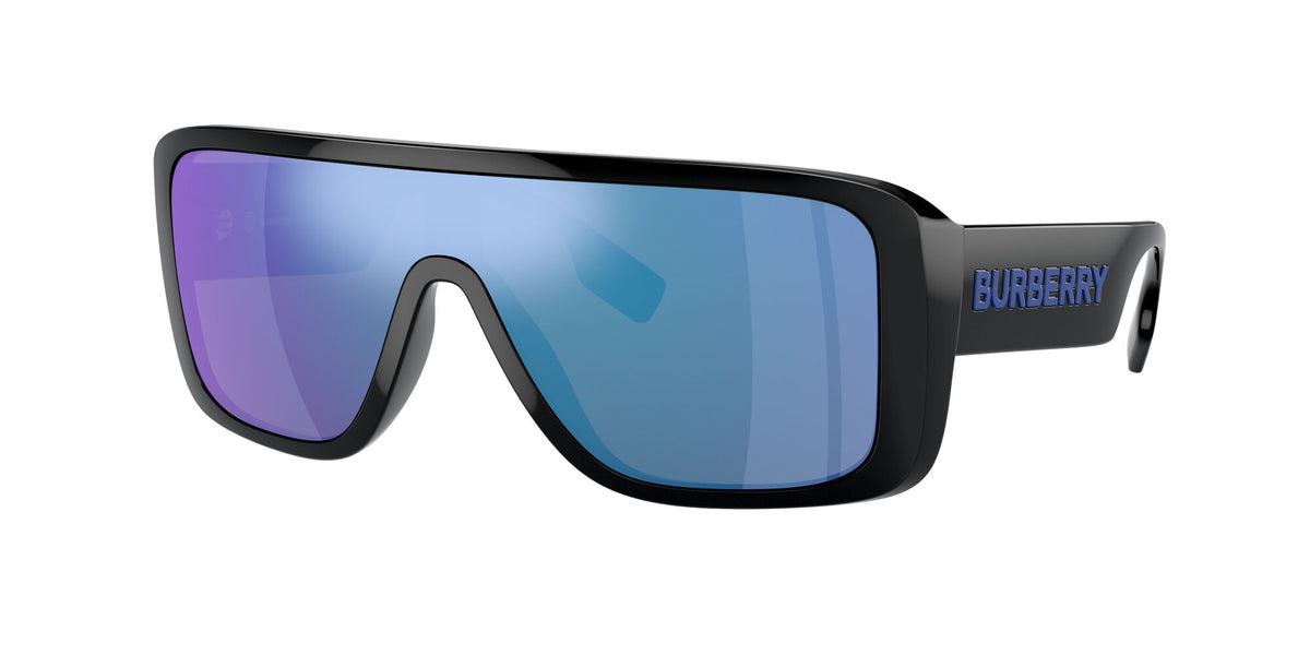 Burberry  0BE4401U 300155 30 Black / Light Green Lens Mirror Blue 30 / Polyamide Bio / Injected / Injected