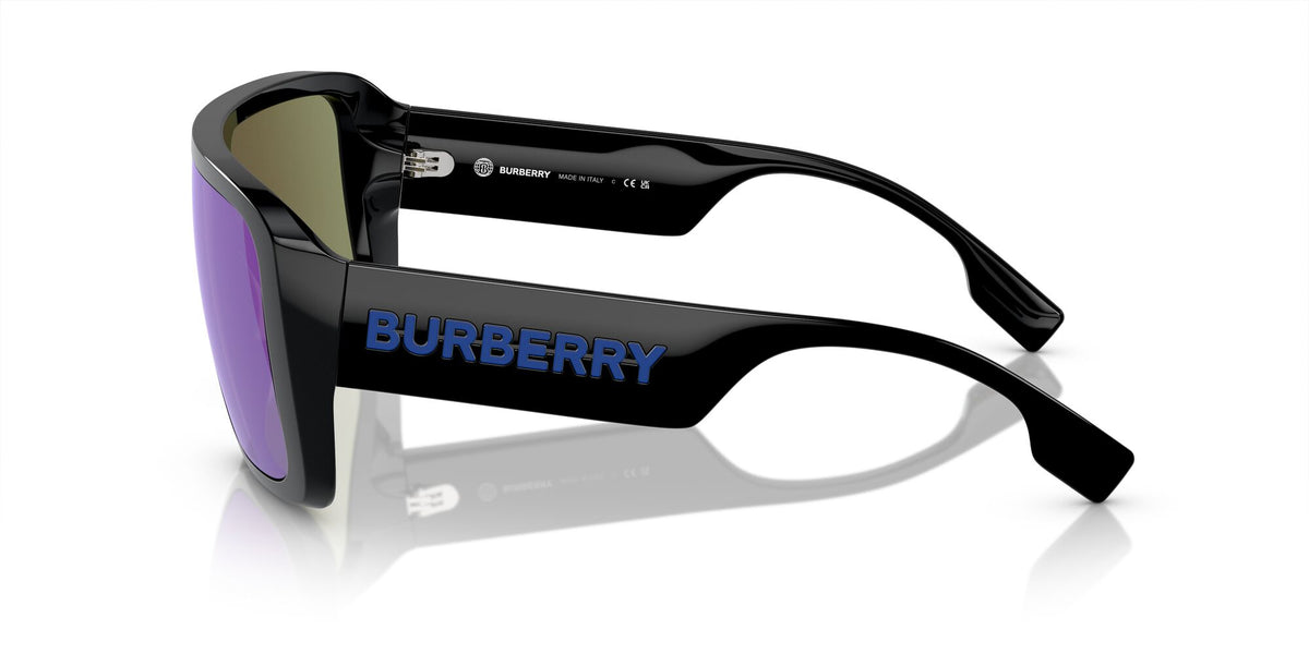 Burberry  0BE4401U 300155 30 Black / Light Green Lens Mirror Blue 30 / Polyamide Bio / Injected / Injected