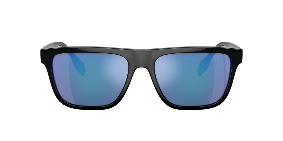 Burberry  0BE4402U 300155 56 Black / Light Green Lens Mirror Blue 56 / Polyamide Bio / Injected / Injected