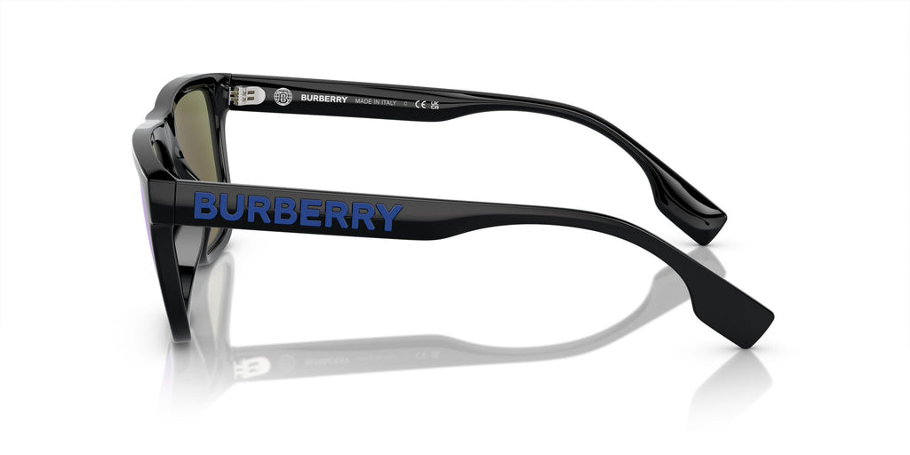 Burberry  0BE4402U 300155 56 Black / Light Green Lens Mirror Blue 56 / Polyamide Bio / Injected / Injected