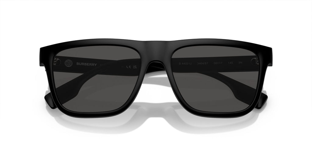 Burberry  0BE4402U 346487 56 Matte Black / Dark Grey 56 / Polyamide Bio / Injected / Injected