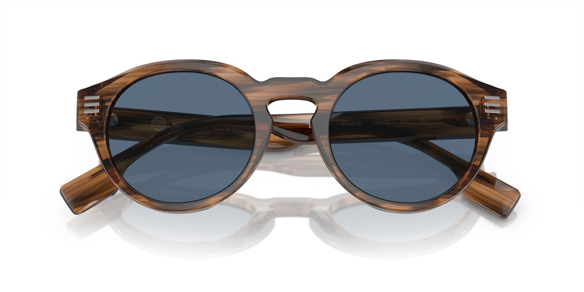 Burberry  0BE4404F 409680 50 Brown / Dark Blue 50 / Polyamide Bio / Acetate / Acetate