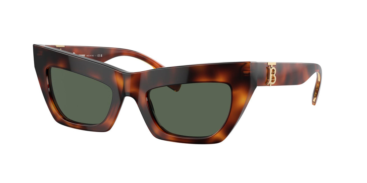 Burberry  0BE4405F 331671 51 Light Havana / Dark Green Lens 51 / Polyamide Bio / Acetate / Injected