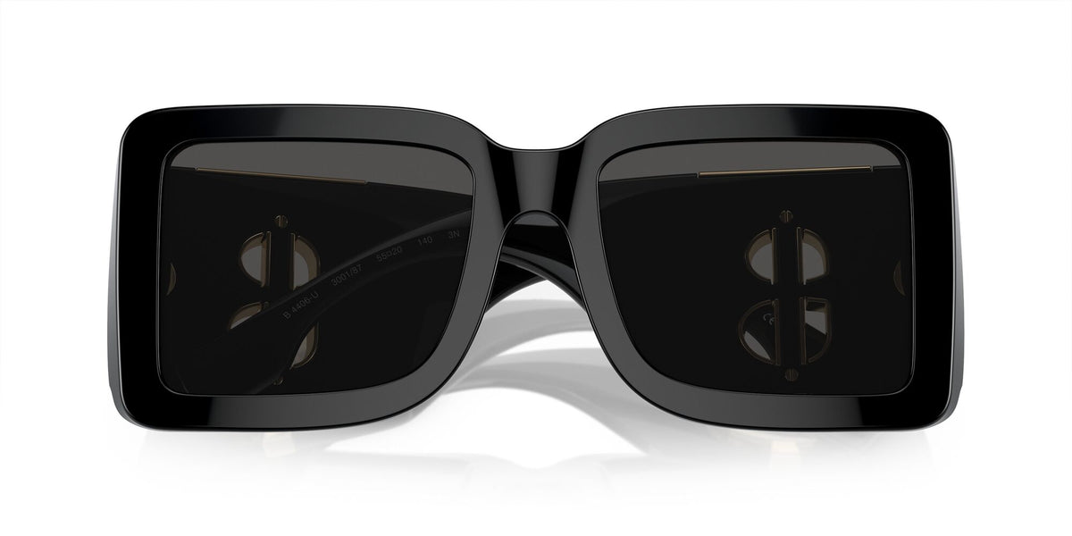 BURBERRY 0BE4406U BLACK W/ DARK GREY