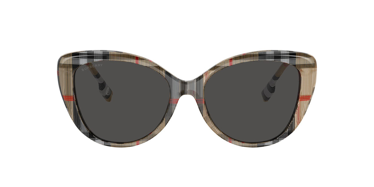 Burberry  0BE4407F 408787 54 Vintage Check / Dark Grey 54 / Polyamide Bio / Acetate / Acetate