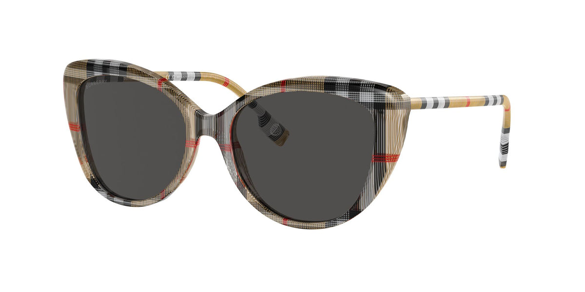 Burberry  0BE4407F 408787 54 Vintage Check / Dark Grey 54 / Polyamide Bio / Acetate / Acetate