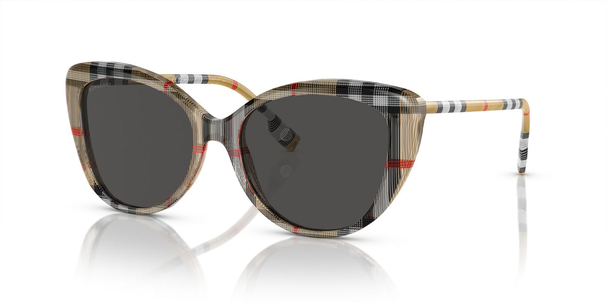 Burberry  0BE4407F 408787 54 Vintage Check / Dark Grey 54 / Polyamide Bio / Acetate / Acetate