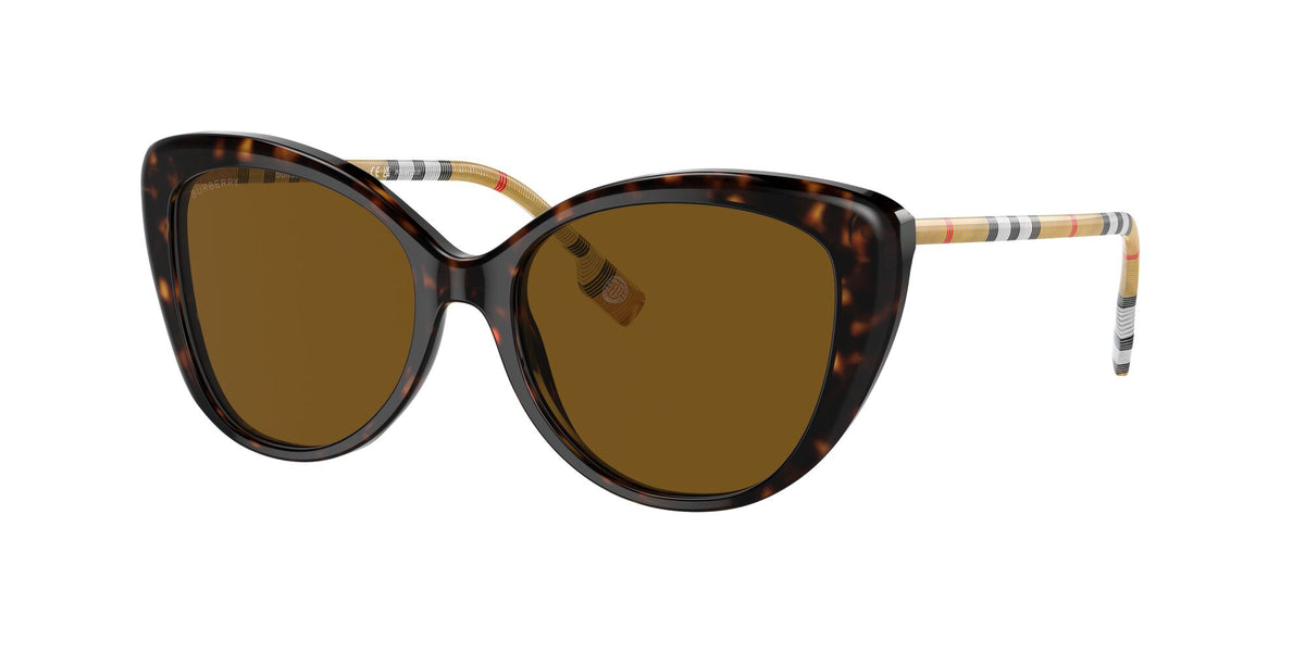 Burberry  0BE4407 385483 54 Dark Havana 
Brown Polarised 54 
Cr39 
Acetate 
Acetate