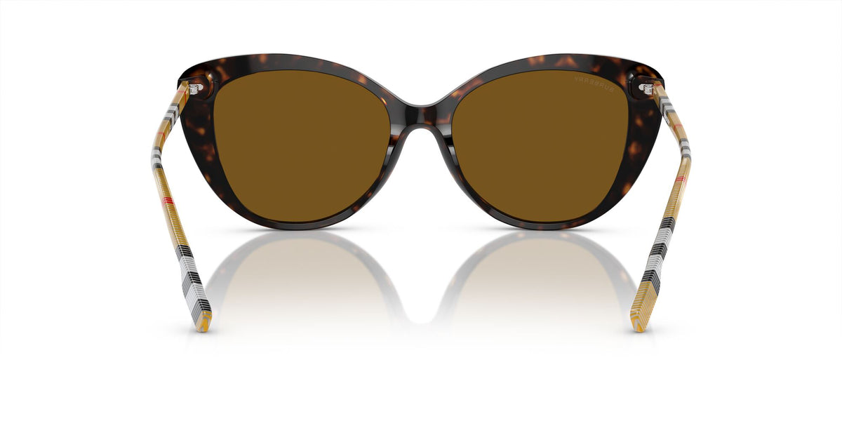 Burberry  0BE4407 385483 54 Dark Havana 
Brown Polarised 54 
Cr39 
Acetate 
Acetate