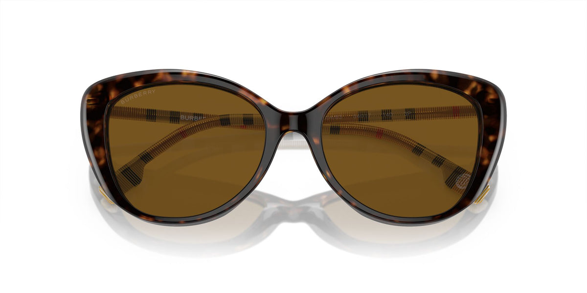 Burberry  0BE4407 385483 54 Dark Havana 
Brown Polarised 54 
Cr39 
Acetate 
Acetate