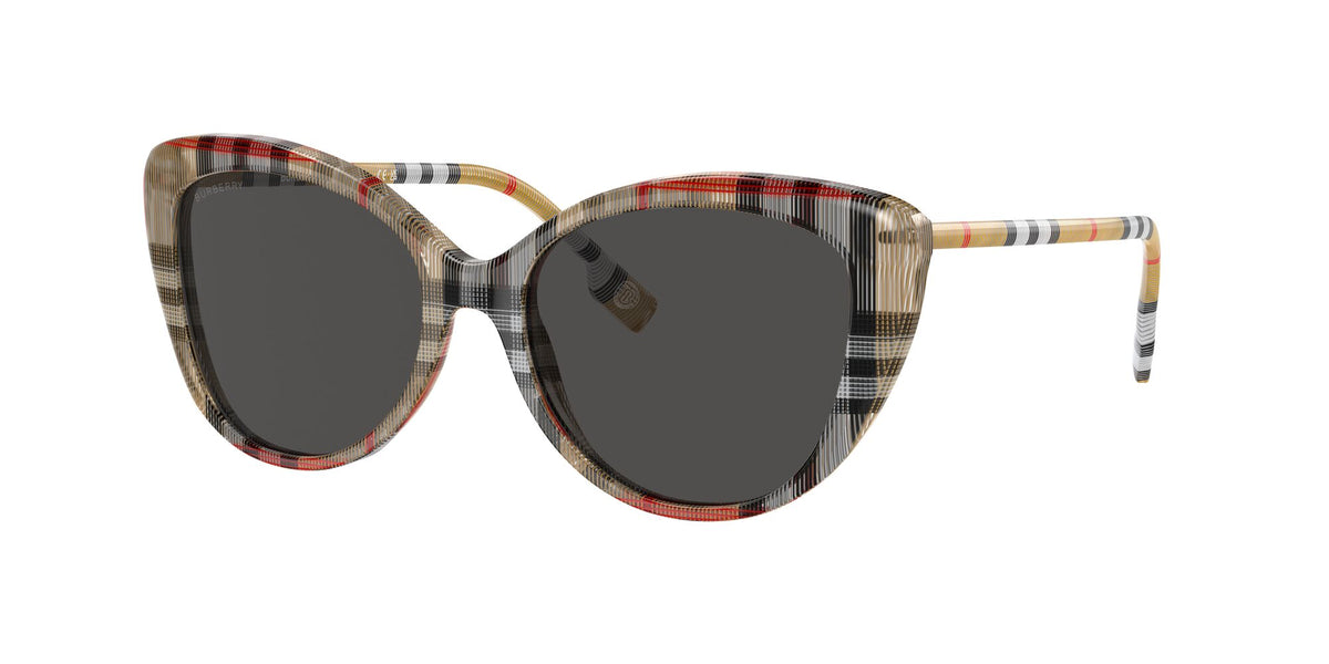 Burberry  0BE4407 408787 54 Vintage Check / Dark Grey