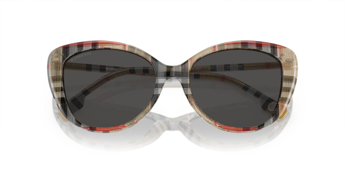 Burberry  0BE4407 408787 54 Vintage Check / Dark Grey
