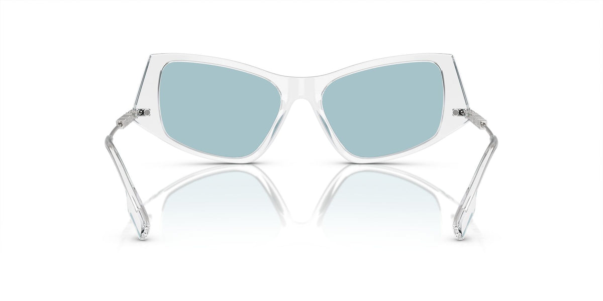 Burberry  0BE4408 302480 52 Transparent / Light Azure 52 / Polyamide Bio / Acetate / Metal