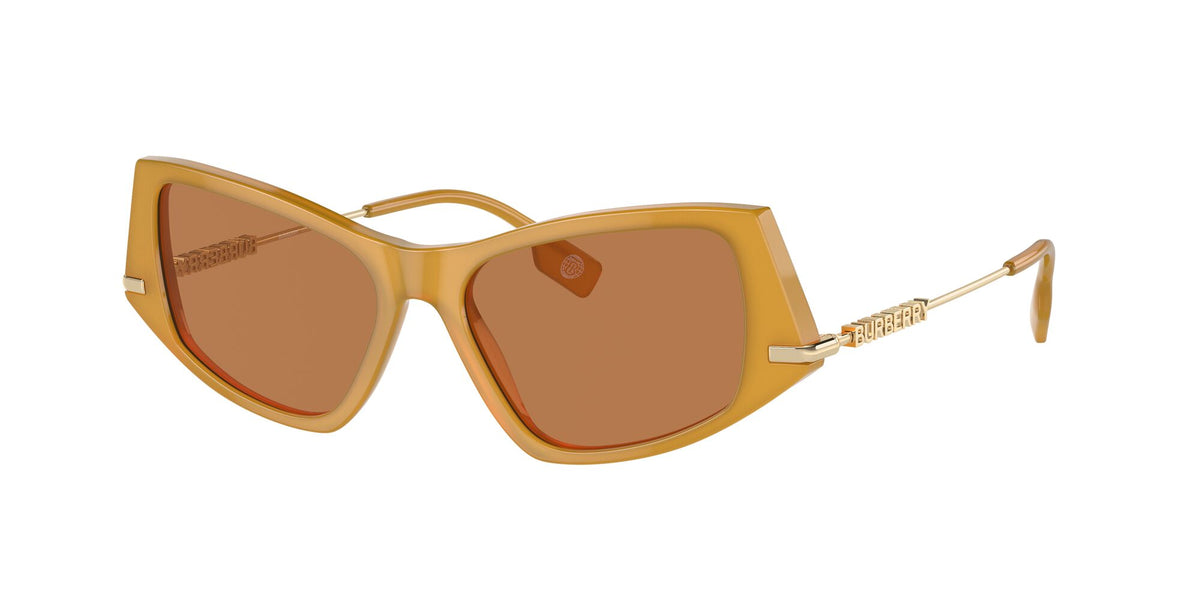 Burberry  0BE4408 409473 52 Yellow / Dark Brown 52 / Polyamide Bio / Acetate / Metal