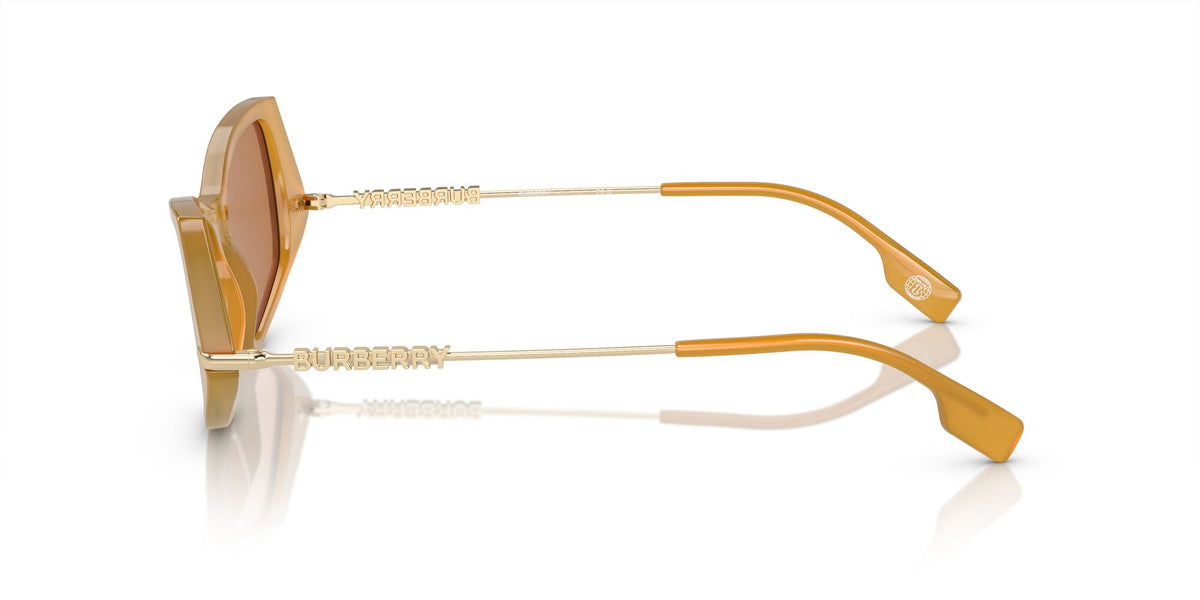 Burberry  0BE4408 409473 52 Yellow / Dark Brown 52 / Polyamide Bio / Acetate / Metal