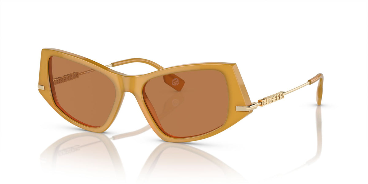 Burberry  0BE4408 409473 52 Yellow / Dark Brown 52 / Polyamide Bio / Acetate / Metal